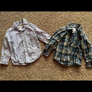 Carter’s button up shirts